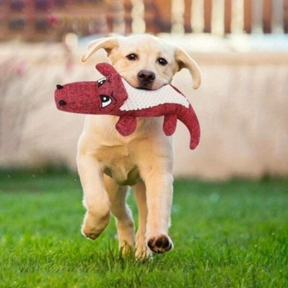 Peluche Crocodile rouge