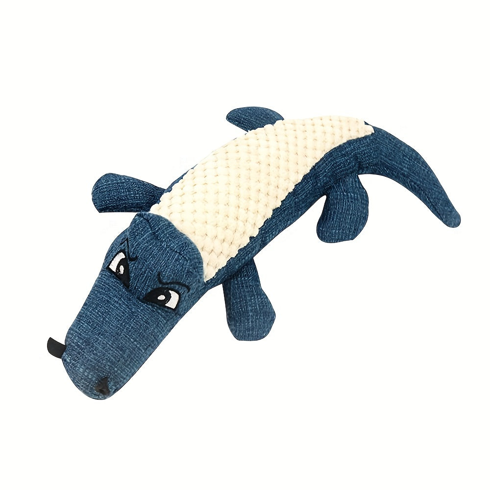 Peluche Crocodile rouge