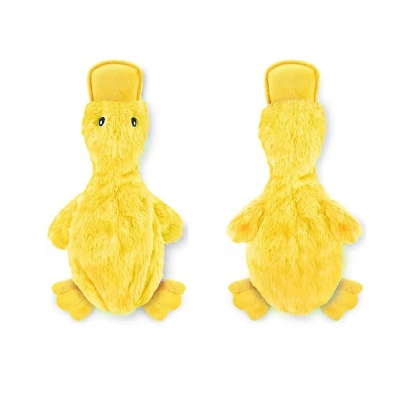 Canard en peluche pour chien