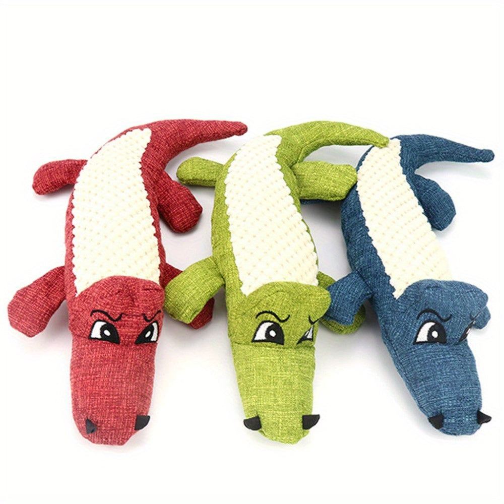 Peluche Crocodile rouge