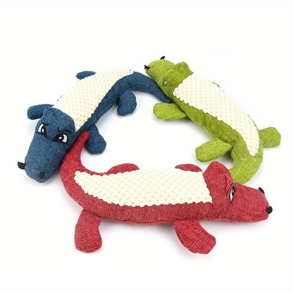 Peluche Crocodile rouge