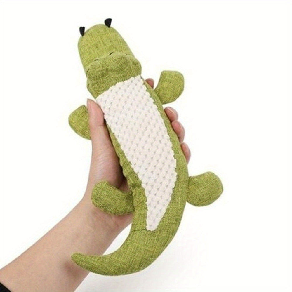 Peluche Crocodile rouge