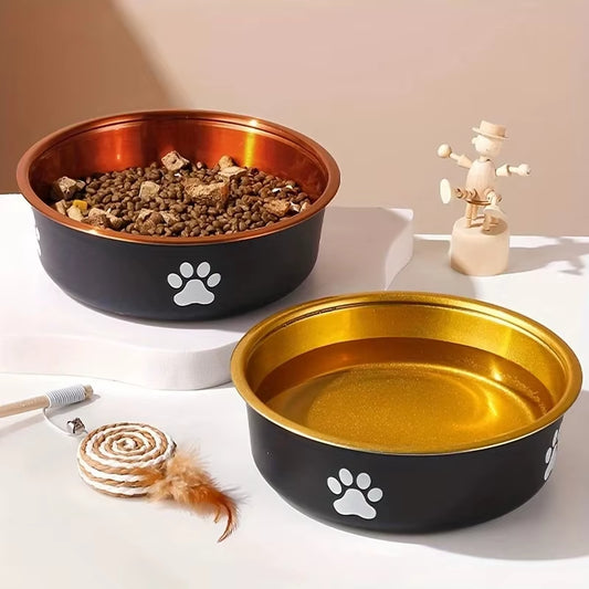 Gamelles antidérapantes pour chien – Petites, Moyennes et Grandes tailles – Gamelle de nourriture et fontaine à eau en acier inoxydable pour animaux